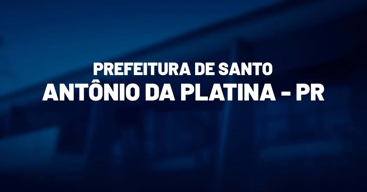 Concurso Santo Antônio da Platina PR