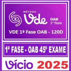 curso oab vde vício de uma estudante oab 45 120 dias vde