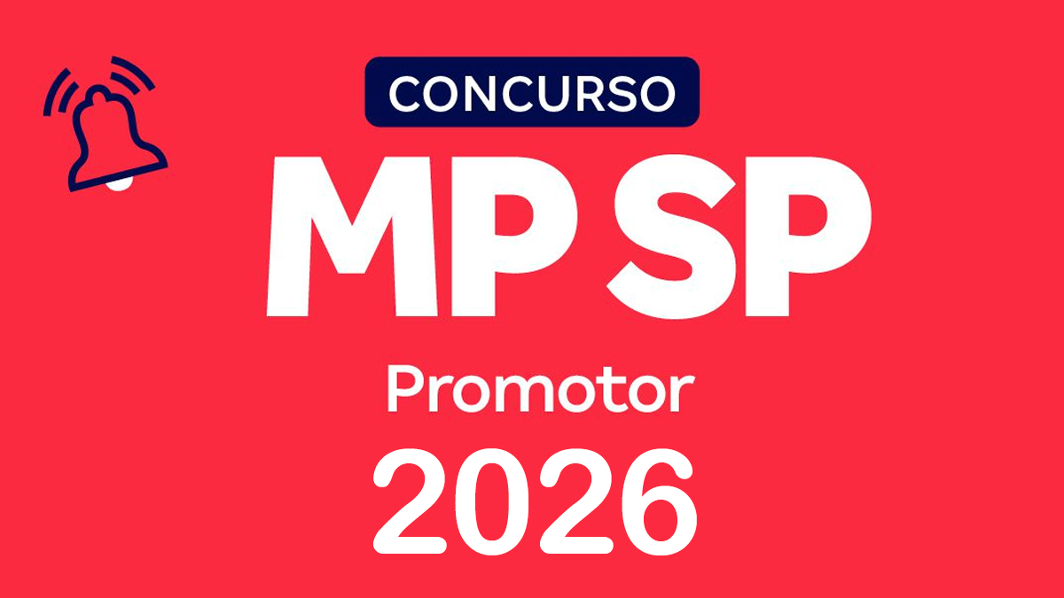 concurso MP SP Promotor